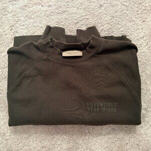 Fear of God Essentials Mens Crewneck Jumper